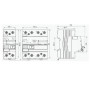 Interrupteur différentiel triphasé 10kA - 30mA - Type AC - 25A à 63A IMO