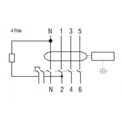 Interrupteur différentiel triphasé + neutre 30mA type AC