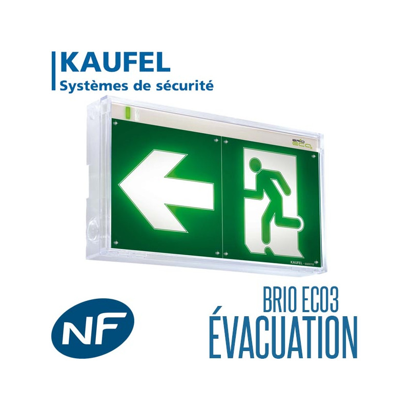 Bloc BAES évacuation Kaufel BRIO ECO3 Kaufel