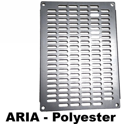 Plaque perforée pour coffret polyester ARIA
