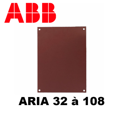 Plaque de montage PERTINAX pour coffret polyester ARIA ABB