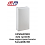 Coffret de distribution GOLD IP40 3x12 en saillie porte opaque IDE