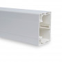 Goulotte electrique 80x54mm 1 compartiment PVC blanc RAL9010 ENSTO