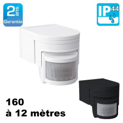 Détecteur de mouvement extérieur étanche IP44 160° SLICK JQ-L Kanlux Détecteur de mouvement extérieur étanche IP44 160° SLICK JQ-L Kanlux
