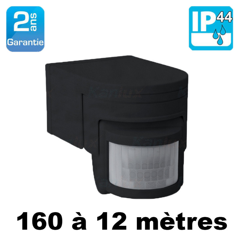 Détecteur de mouvement extérieur étanche IP44 160° SLICK JQ-L Kanlux Détecteur de mouvement extérieur étanche IP44 160° SLICK JQ-L Kanlux