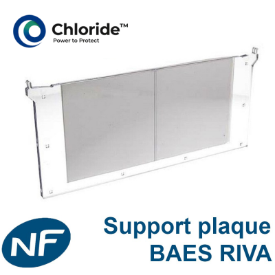 Kit plaque pictogramme drapeau RIVA Chloride