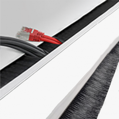 Balai passe câble - barre 1m - Longueur fibre 6cm