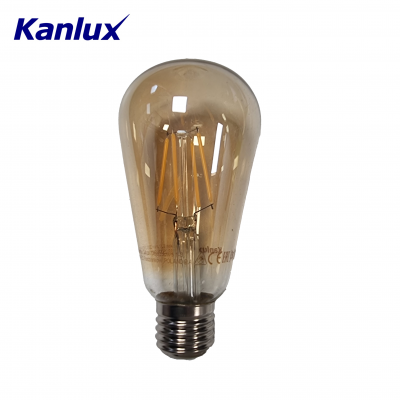 Ampoule LED E27 à filament 4W ou 6W - 320 à 650lm KANLUX