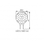 Ampoule LED G4 plate 12V 2W 140lm KANLUX