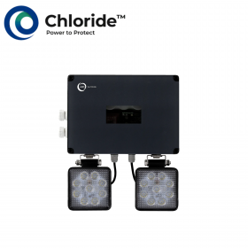 BAES à technologie LED FARO 2100 ST+ 2100lm 1 heure IP65 IK08 avec 2 têtes orientables CHLORIDE