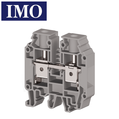 Borne ER 25mm² à vis - Bornier à clipser sur rail DIN IMO