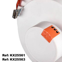 Spot LED encastrable extra plat 6/8W (eq. 65/69 watts) 4000K 20000h Kanlux