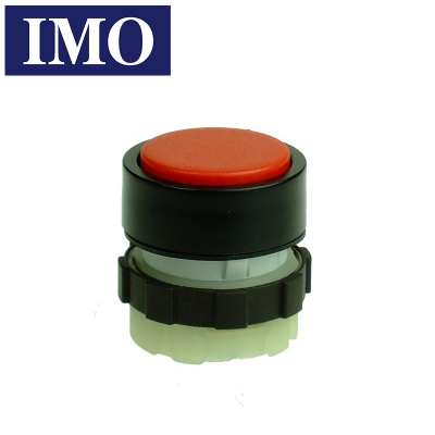 Bouton poussoir lumineux rouge IMO
