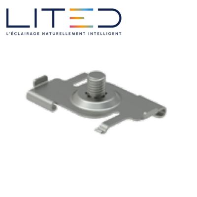 Attaches de kit de suspension 1/4 de tour UNIPRO pour rail 3 allumages LITED