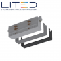 Connecteur linéaire UNIPRO pour rail 3 allumages ON/OFF LITED
