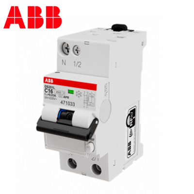 Disjoncteur différentiel DS200/DS300C ABB