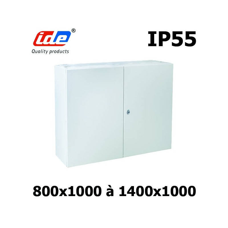 Armoire électrique IP55 Double porte IDE Argenta murale ou sur socle IDE Armoire électrique IP55 Double porte IDE Argenta murale ou sur socle IDE