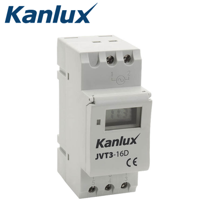 Interrupteur horaire programmable 16A avec fonction astronomique KANLUX