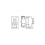 Interrupteur horaire programmable 16A avec fonction astronomique KANLUX
