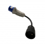 Adaptateur femelle NF et prise mâle CEE 16A 2P+T IP44