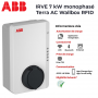 Borne de recharge véhicule électrique IRVE 7 kW monophasé - Terra AC Wallbox RFID ABB