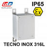 Boîtier TECNO ATEX inox AISI 316L sans plaque de montage IDE