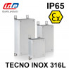 Boîtier TECNO ATEX inox AISI 316L sans plaque de montage IDE