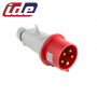 Prise mâle 3P+N+T 32A étanche IP44 ou IP67 IDE