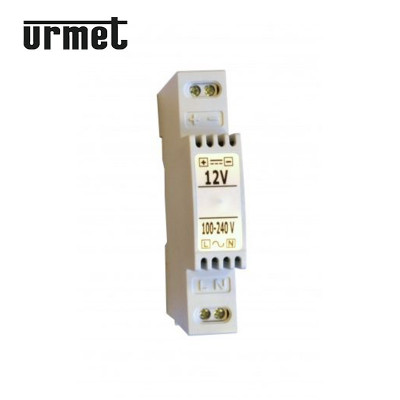 Alimentation régulée 12 VCC - 1 A - 1 module URMET