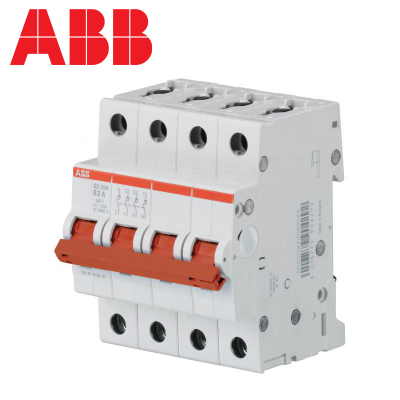 Interrupteur sectionneur tétrapolaire - 4NO - 63A ABB