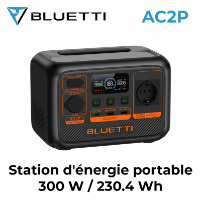 AC2P Station d'énergie portable 300 W / 230.4 Wh BLUETTI