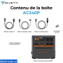 AC240P Station d'énergie portable 2400 W / 1843 Wh BLUETTI