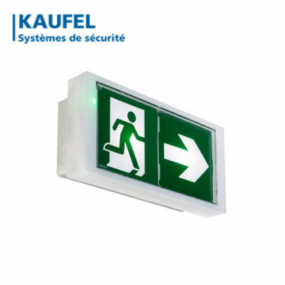 BAES d'évacuation PRIMO3 60L autotestable SATI IP42 ou IP65 KAUFEL