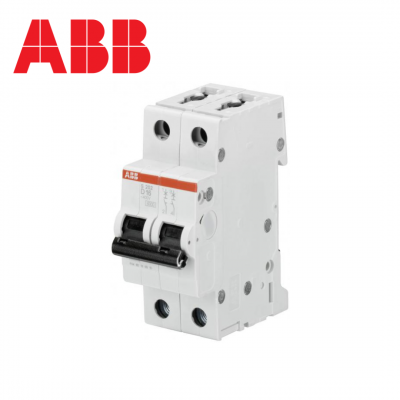 Disjoncteur bipolaire - 10kA - Courbe D - 25A ABB