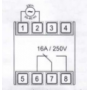 Horloge modulaire digitale GLX+Q 16A hebdomadaire ABB