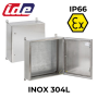 Coffret ATEX Inox 304 avec plaque de montage IDE