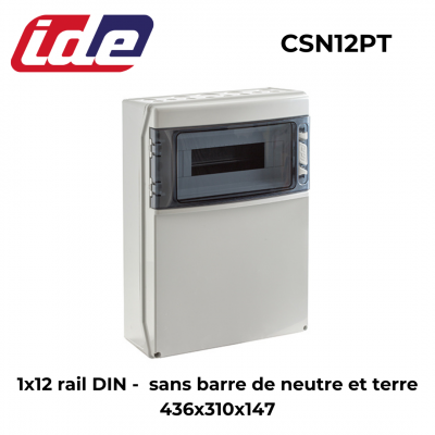 Coffret IDE STAR pour prise de courant ou piscine - Étanche IP65 IDE