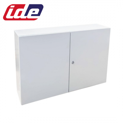Coffret à fixation murale en métal - IP55 - 600x1200x250 - porte double IDE
