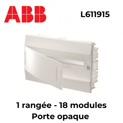 Coffret encastré 1 à 4 rangées ABB Mistral 41F 850°C ABB