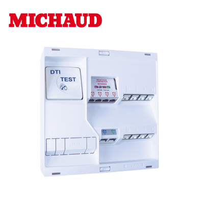 Tableau de communication NEO Grade 3TV 8RJ45 DTI+filtre TV4S MICHAUD