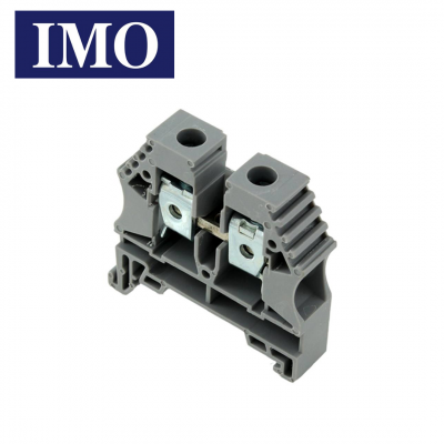 Borne ER 10mm² à vis à clipser sur rail DIN IMO