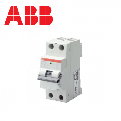 Disjoncteur différentiel Phase Neutre - 10kA - 300mA - Type A - Courbe C - 6A ou 25A ABB