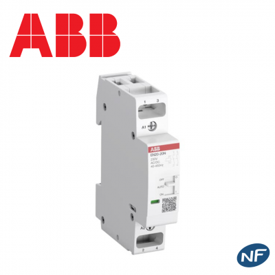 Contacteur Jour/Nuit 20A - 2P/2NO ABB