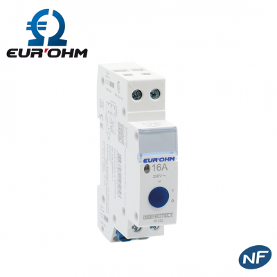 Télérupteur bipolaire 16A - 1F EUR'OHM