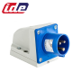 Socle de prise mâle CEE 2P+T 16A étanche IP44 ou IP67 IDE