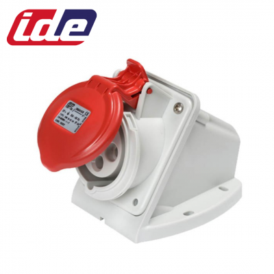 Socle de prise femelle 3P+T 16A étanche IP44 ou IP67 IDE