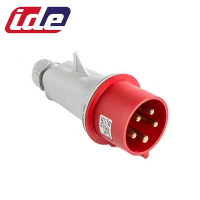 Prise mâle 3P+N+T 16A étanche IP44 ou IP67 IDE