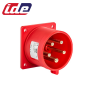 Prise mâle 3P+N+T 32A étanche IP44 ou IP67 à encastrer sur coffret IDE