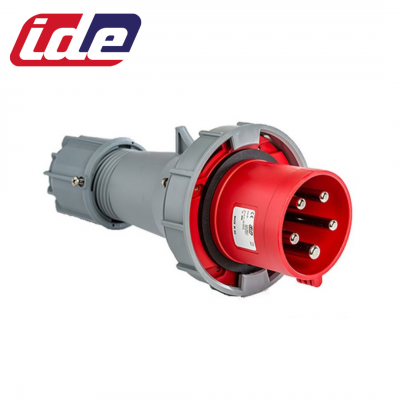 Prise mâle 3P+N+T 63A étanche IP67 IDE