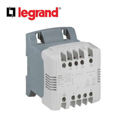 Transformateur de commande et sécurité 63VA IEC LEGRAND